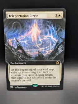 MTG - Teleportation Circle - EXTENDED ART Non-Foil - Enchantment - AFR #364 - NM - Image 1