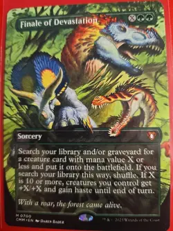 Finale of Devastation (Borderless) Commander Masters Regular - Image 2