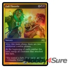 Foil Full Throttle (first-place Foil) M/NM Magic: The Gathering MTG Aetherdrift - Image 1