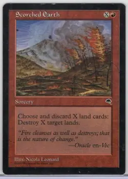 1x Scorched Earth - Tempest - Light Play - Image 1