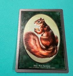 Squirrel Token - Unglued - MTG - Magic the Gathering - Image 1