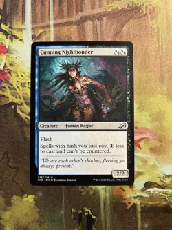 1x Cunning Nightbonder - Ikoria: Lair of Behemoths - Near Mint MTG - Image 1