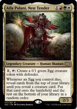 MTG Atla Palani, Nest Tender (177) | NM | Double Masters 2022 {2X2} - Image 1