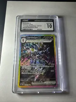 CERULEDGE EX Prismatic Evolutions Special Illustration Rare #147 CGC 10 Pokemon - Image 1
