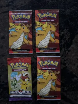 Pokemon Match Battle McDonalds 4 packs Promo Sealed New Factory Sealed 2023 2024 - Image 2