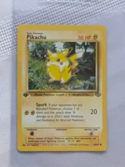 Pikachu 60 / 64 1st Edition Jungle 1999 Pokemon card NM - Image 1