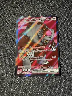 Pokemon TCG Bloodmoon Ursaluna ex 202/167 Sv06: Twilight Masquerade Holo NM - Image 2