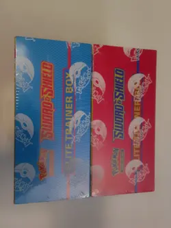 Pokemon Sword and Shield Base Elite Trainer Box Set of 2 ETB - Factory Sealed - Image 3