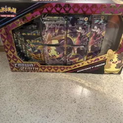 Pokemon Crown Zenith Premium Collection Moreno V-union Factory Sealed playmat - Image 1