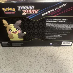 Pokemon Crown Zenith Premium Collection Moreno V-union Factory Sealed playmat - Image 2