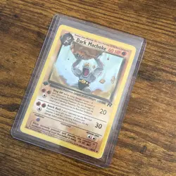 Pokemon TCG Dark Machoke Team Rocket 40/82 1st Edition Vintage (SEE PHOTOS) - Image 5