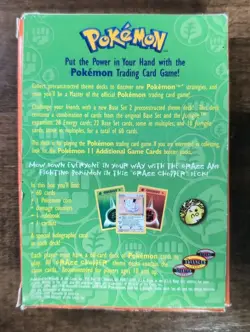 Pokemon TCG Grass Chopper Theme Deck Base Set 2 Open (Missing Coin) - Image 5