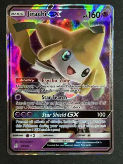 Jirachi GX 79/236 Unified Minds Ultra Rare Pokemon TCG NM/MINT - Image 1