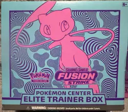 Fusion Strike Pokemon Center Elite Trainer Box *NO PACKS* - Image 1