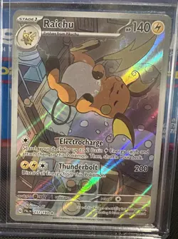 Pokemon TCG Raichu 211/193 Sv02: Paldea Evolved Holo Near Mint - Image 1