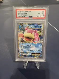 Pokemon Slowbro EX 26/108 XY Evolutions #26 PSA 8 (NM-MT) - Image 1