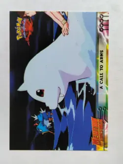 Mewtwo Strikes Back A Call To Arms Dewgong #16 Pokemon Topps Blue Label - Image 1