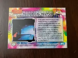 LP! Rainbow Holo Foil Pokemon Topps - Mechanical Mewtwo #6 Mewtwo Strikes Back - Image 2