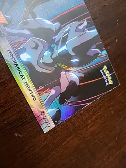 LP! Rainbow Holo Foil Pokemon Topps - Mechanical Mewtwo #6 Mewtwo Strikes Back - Image 3