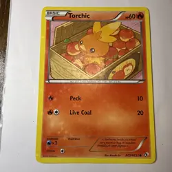 Pokemon TCG Torchic Common Legendary Treasures: Radiant Collection RC5/RC25 - Image 1