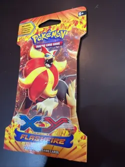 Pokemon XY FLASHFIRE SLEEVED PACK - FACTORY SEALED & MINT mega - Image 4