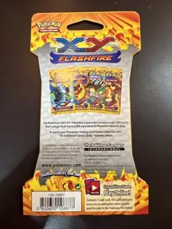 Pokemon XY FLASHFIRE SLEEVED PACK - FACTORY SEALED & MINT mega - Image 5