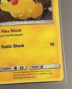 Pokemon TCG Sun Moon Promo Pikachu #SM157 Holo Black Star - Image 5