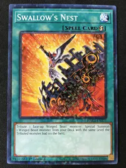 Yu-Gi-Oh TCG #HAC1-EN171 Swallow's Nest Duel Terminal Ultra Rare 1st Edition LP - Image 1