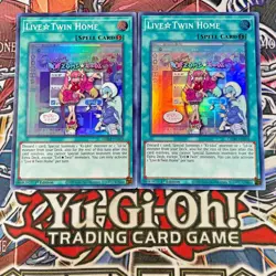 ***2x Live Twin Home 1st Ed 2x*** GEIM-EN018 | SUPER | YuGiOh! NM - Image 1
