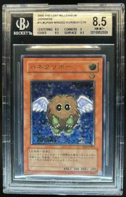 Yu-Gi-Oh Winged Kuriboh Ultimate Rare TLM-JP005 2005 The Lost Millennium BGS 8.5 - Image 2