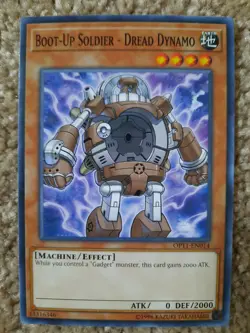 1x Boot-Up Soldier - Dread Dynamo - OP11-EN014 - Common - Unlimited Edition NM Y - Image 1