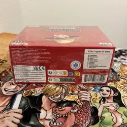 One Piece OP-13 Carrying on His Will Booster Box English Sealed - Dented Corner - Image 2