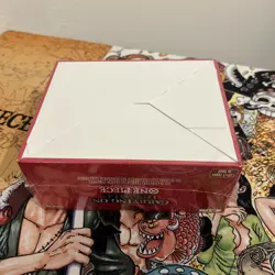 One Piece OP-13 Carrying on His Will Booster Box English Sealed - Dented Corner - Image 5