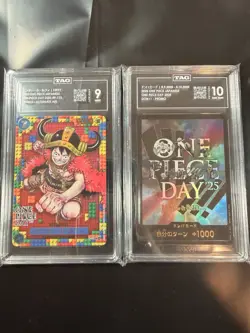 TAG 9 & 10 Monkey D. Luffy ONE PIECE DAY 2025 PCC #110 Promos Japanese - Image 1