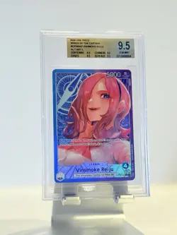 Vinsmoke Reiju OP06-042 Leader ALT ART - One Piece English - BGS 9.5 GEM MINT - Image 1