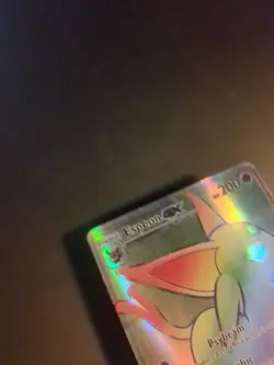 2017 Pokemon TCG Sun & Moon Espeon GX Rainbow Secret Rare Card 152/149 HP - Image 4
