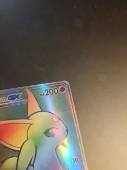 2017 Pokemon TCG Sun & Moon Espeon GX Rainbow Secret Rare Card 152/149 HP - Image 5