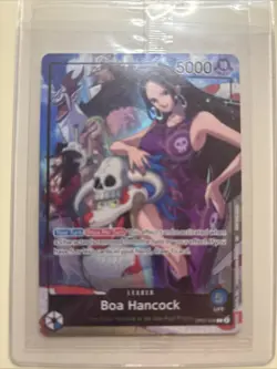 One Piece CCG Boa Hancock Promo Card OP07-038 PSA Magazine Sealed - Image 3