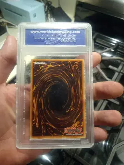 2004 upper Deck Yu-Gi-Oh Sphinx teleia- light graded card fast shipping - Image 2
