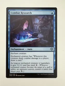 Combat Research MTG Magic the Gathering Card NM Near Mint DMU - Image 1