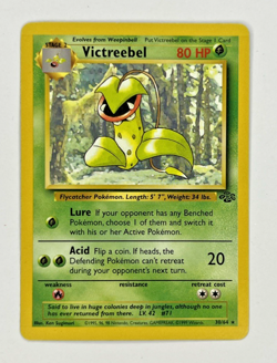 Victreebel 30/64 Jungle Regular Rare Vintage Pokemon TCG Card LP Condition - Image 1