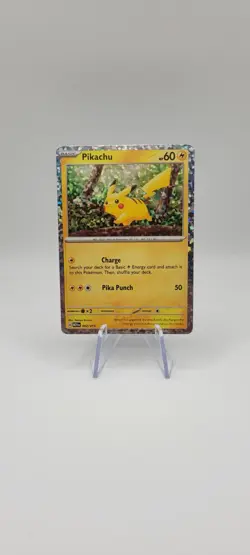 Pokemon TCG: Pikachu 002/015 Holo Rare 2024 McDonalds Promo Card NM - Image 1