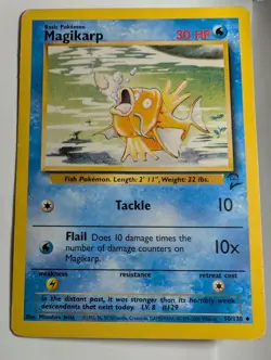 Magikarp 50/130 - Base Set 2 - Pokemon TCG CCG Card - Image 1