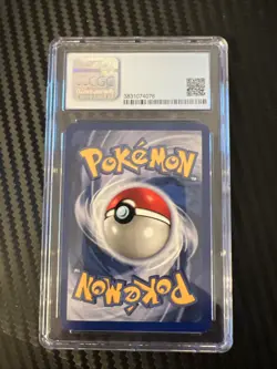 Pokemon TCG Magneton Base Set Holo Rare Card #9/102 Unlimited CGC 7 - Image 2