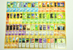 Pokemon card Base Set LOT 60 Old Back Non holo Magikarp Machoke etc.. Japanese - Image 1