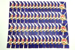 Pokemon card Lot 60 Old Back Non Holo Pikachu Vaporeon Slowpoke Meowth etc... - Image 2