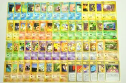 Pokemon card GYM Set LOT 60 Old Back Japanese Pikachu Psyduck Jynx Bulbasaur etc - Image 1