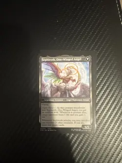 Magic the Gathering Sephiroth Fabled Soldier Final Fantasy Card NM Condition - Image 2
