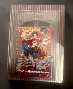 Portgas D. Ace SR OP02-013 [SP PAR] Parallel Two Legends English One Piece Card - Image 1