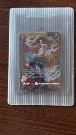 Portgas D. Ace SR OP02-013 [SP PAR] Parallel Two Legends English One Piece Card - Image 2